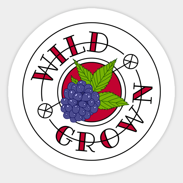 Wild Grown Sticker by jeoimage